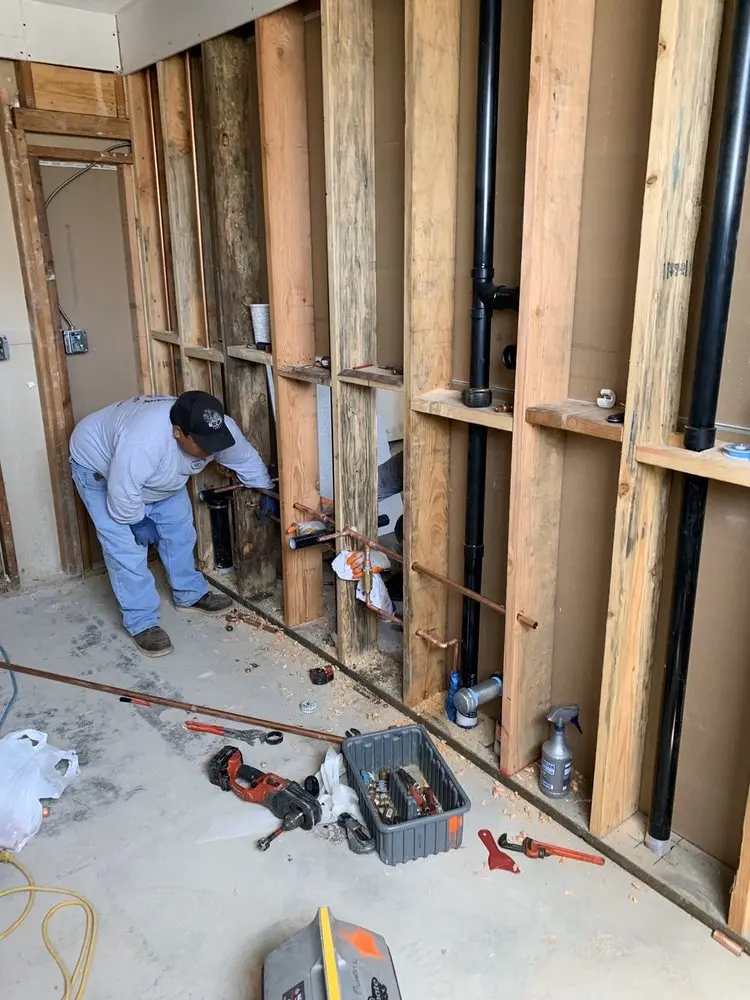 Commercial rough-in plumbing for Water Heater Replacement in West Babylon